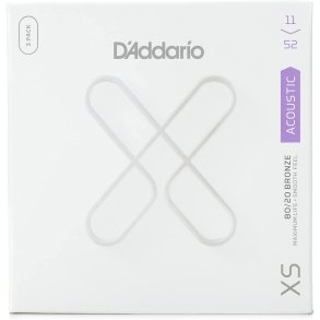 D'Addario XSABR1152-3P, Strenges�t Western XS Bronze 011-052, 3-pack